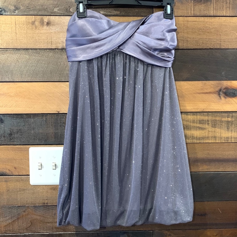 Strapless Short Homecoming Dress